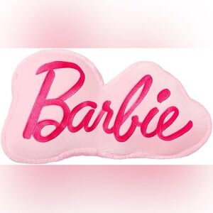 Pink Barbie Logo Pillow